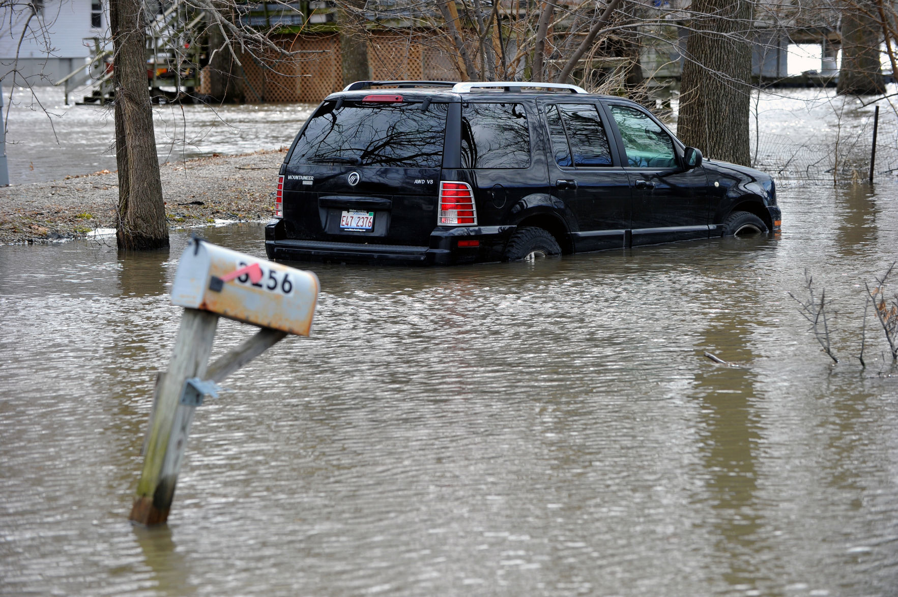 Rock River flooding in Moline